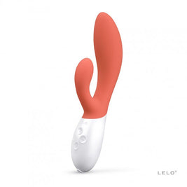 LELO INA 3 Vibratore Rabbit Premium in Silicone Corallo