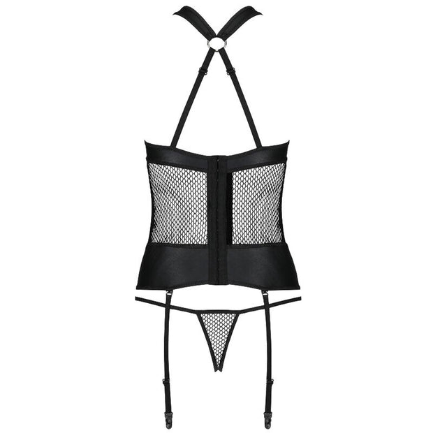 Passion - Corsetto In Pelle Ecologica Amanda S/M