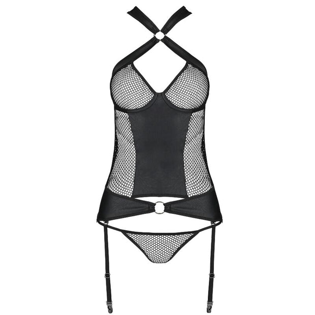 Passion - Corsetto In Pelle Ecologica Amanda S/M
