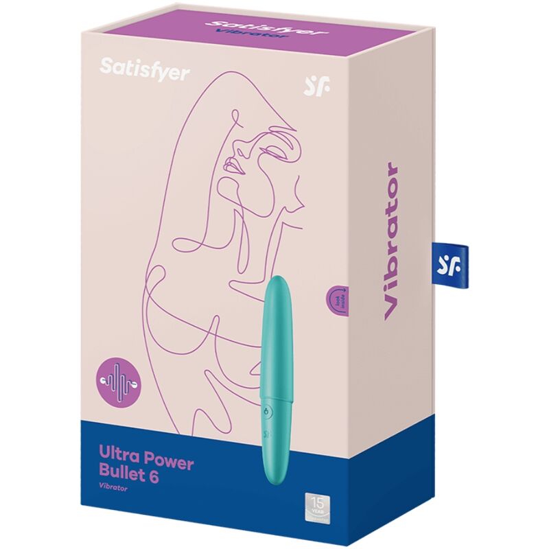 Satisfyer - Ultra Power Bullet 6 Turchese