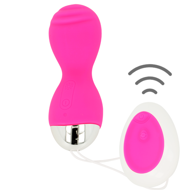 Ohmama Uovo Vibrante Flessibile con Telecomando Premium