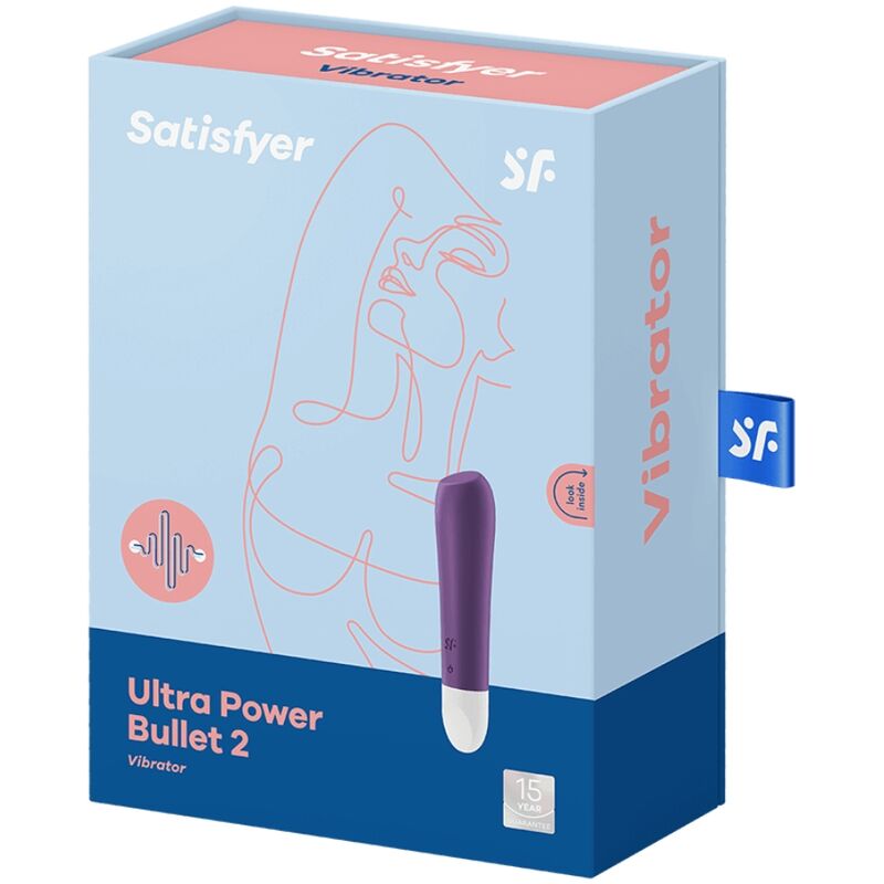 Satisfyer Ultra Power Bullet 2 Viola Stimolatore Body-Safe - immagine 3