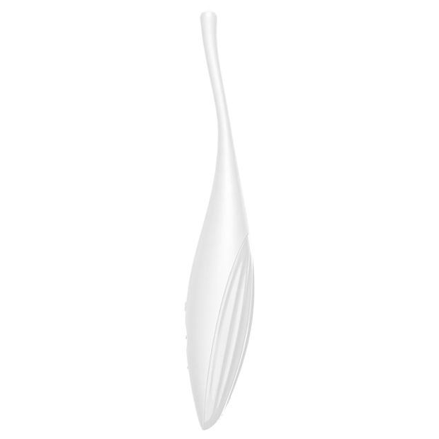 Satisfyer Twirling Joy Vibratore Clitorideo con App Bianco - immagine 2