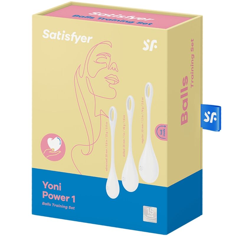 Satisfyer Yoni Power 1 Set Allenamento Pavimento Pelvico - immagine 4