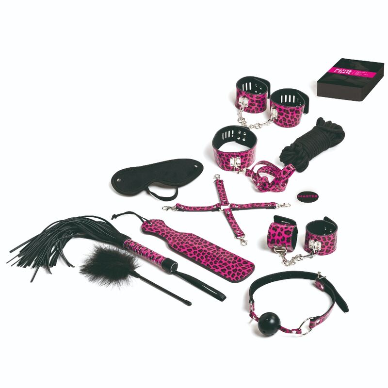 Tease &Amp; Please - Set 13 Accessori Bondage Magenta