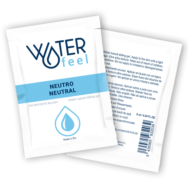 Waterfeel Gel Lubrificante Neutro Base Acqua 6ml Monodose