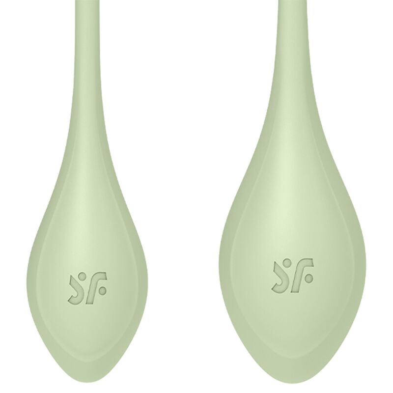 Satisfyer Yoni Power 2 Set Allenamento Pavimento Pelvico Verde - immagine 2
