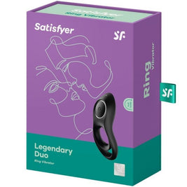 Satisfyer - Vibratore Duo Ring Leggendario Nero