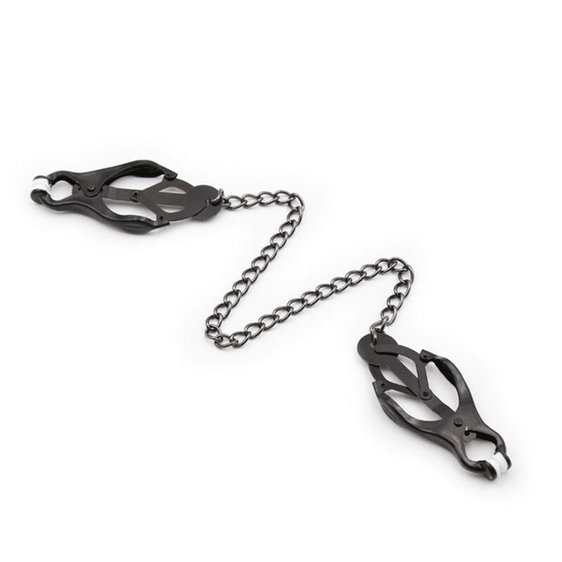 Ohmama Fetish - Morsetti Per Capezzoli Giapponesi Con Catena Nera