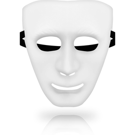 OHMAMA Maschera BDSM Bianco