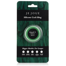 Je Joue - Anello In Silicone Verde - Strozzatore Medio