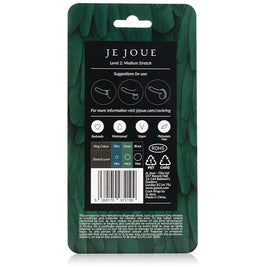 Je Joue - Anello In Silicone Verde - Strozzatore Medio
