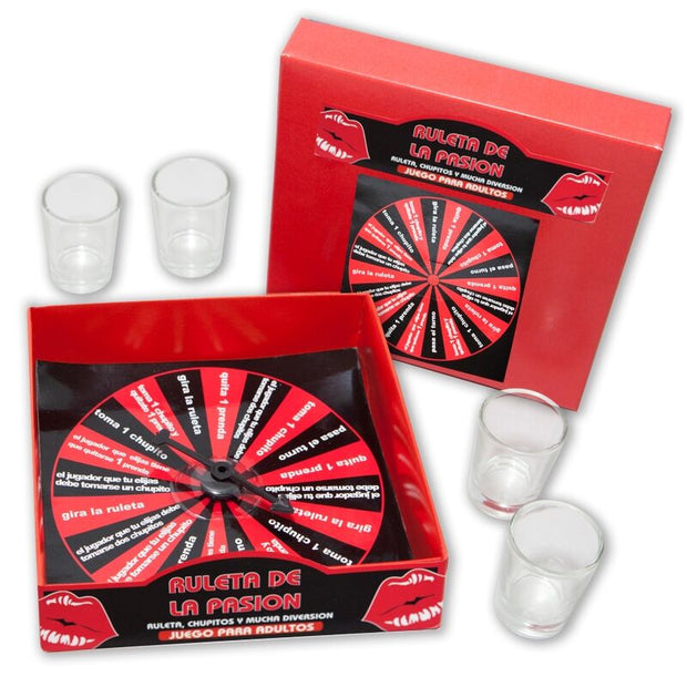 Passion Roulette Diablo Picante - Gioco di Shot per Coppia