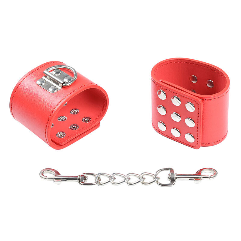 Ohmama Fetish - Manette Rosse Con Chiusura A Scatto