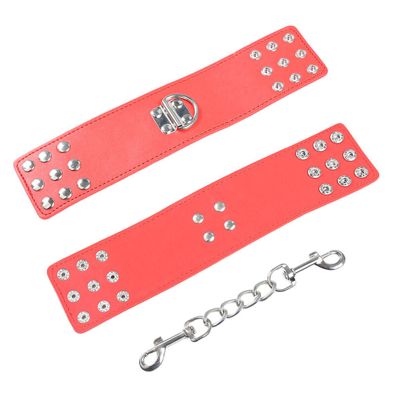 Ohmama Fetish - Manette Rosse Con Chiusura A Scatto