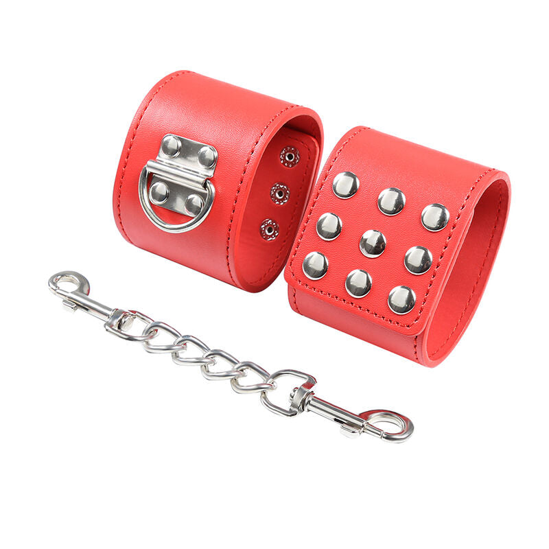 Ohmama Fetish - Manette Rosse Con Chiusura A Scatto