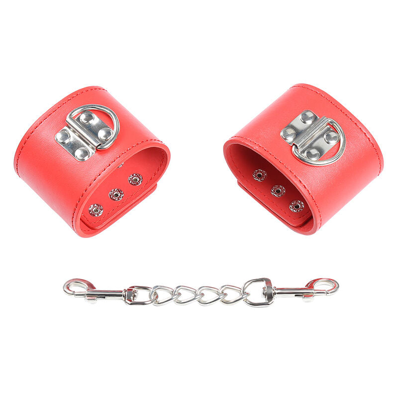 Ohmama Fetish - Manette Rosse Con Chiusura A Scatto