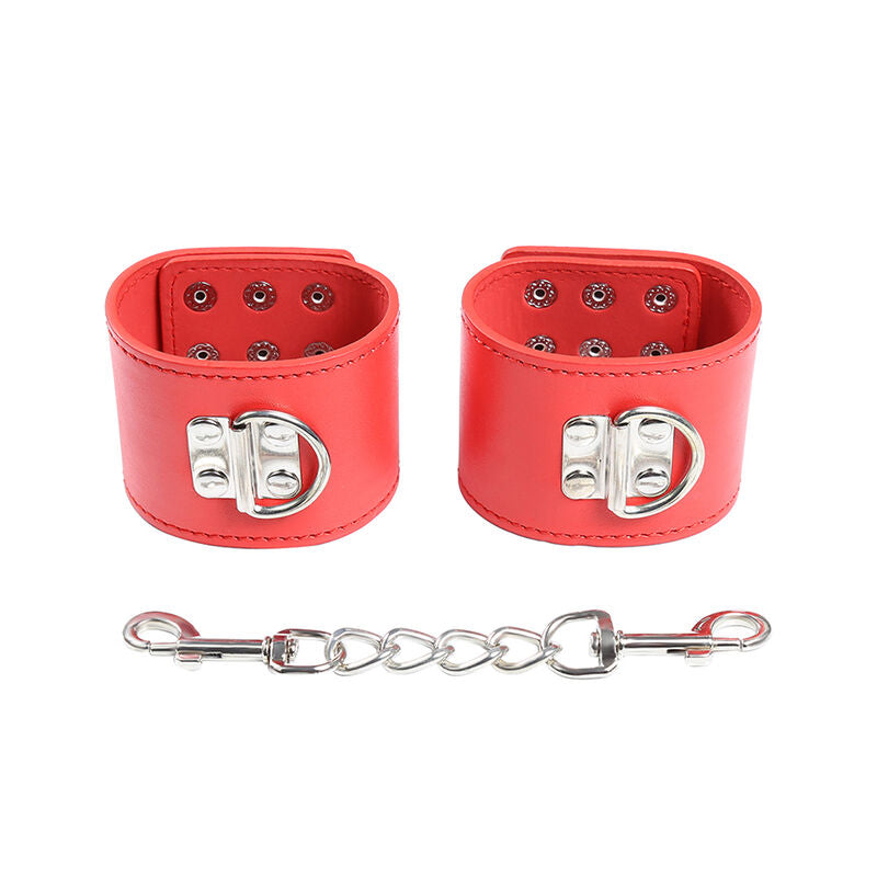 Ohmama Fetish - Manette Rosse Con Chiusura A Scatto
