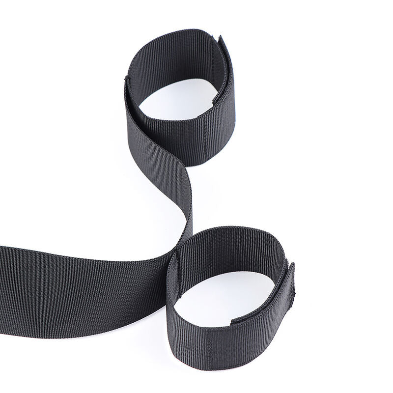 Ohmama Fetish - Manette Da Polso E Collare In Nylon