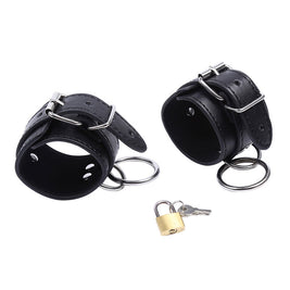 Ohmama Fetish - Cinture Per Polsi Con Bloccaggio A O-Ring