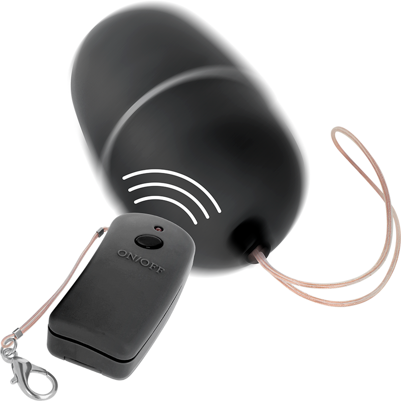 Online Ovulo Vibrante con Telecomando Wireless Nero Premium - immagine 2