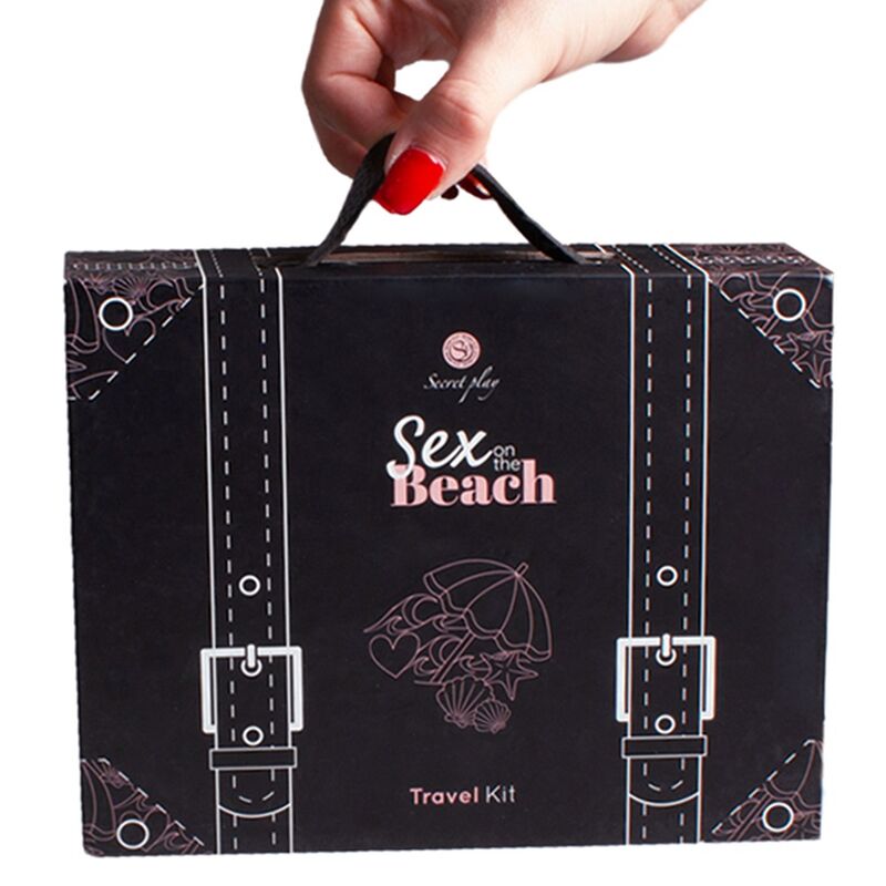 SecretPlay Kit da Viaggio Sesso in Spiaggia - Gioco Intimo di Coppia