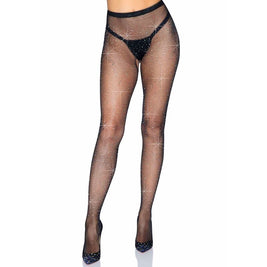 Leg Avenue - Collant A Rete Senza Cropped