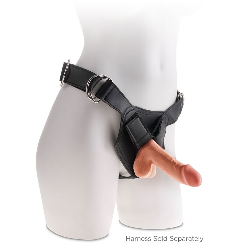 King Cock - Più Dildo 3D Con Palle 17 Cm