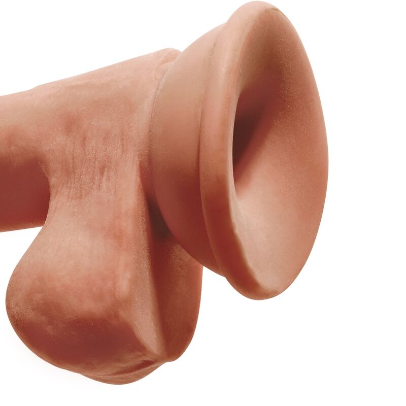 King Cock - Più Dildo 3D Con Palle 17 Cm