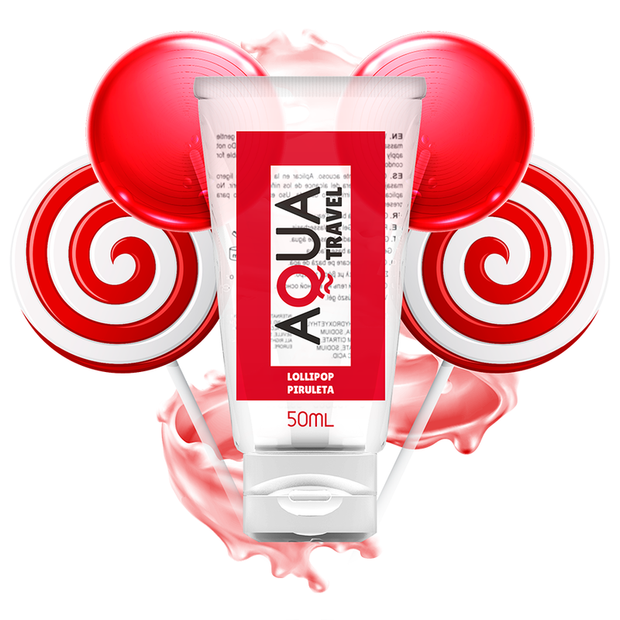 Aqua Travel Lubrificante Gusto Lollipop Base Acquosa 50ml