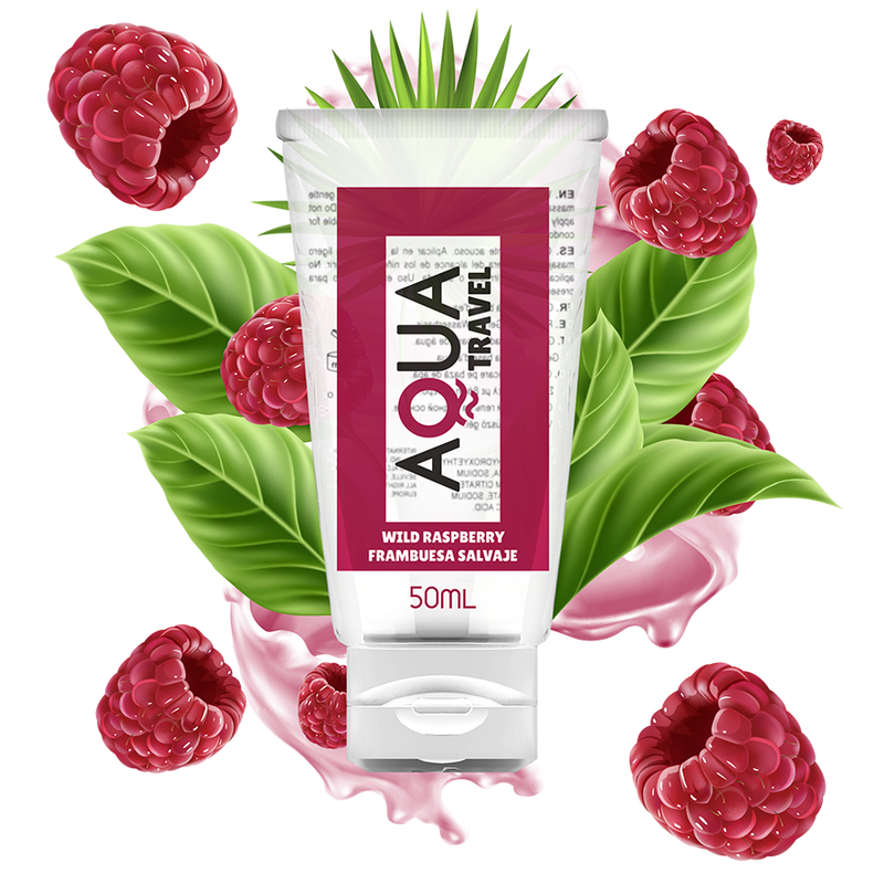 Aqua Travel Lubrificante al Lampone Selvatico 50ml Body-Safe