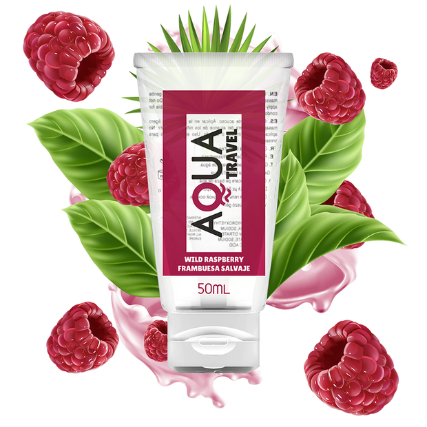 Aqua Travel Lubrificante al Lampone Selvatico 50ml Body-Safe