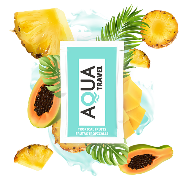 Aqua Travel Lubrificante Intimo Frutta Tropicale 6ml Monodose