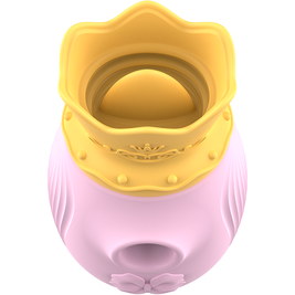 Intense Stimolatore Clitorideo con Aspirazione e Vibrazione Rosa - immagine 3