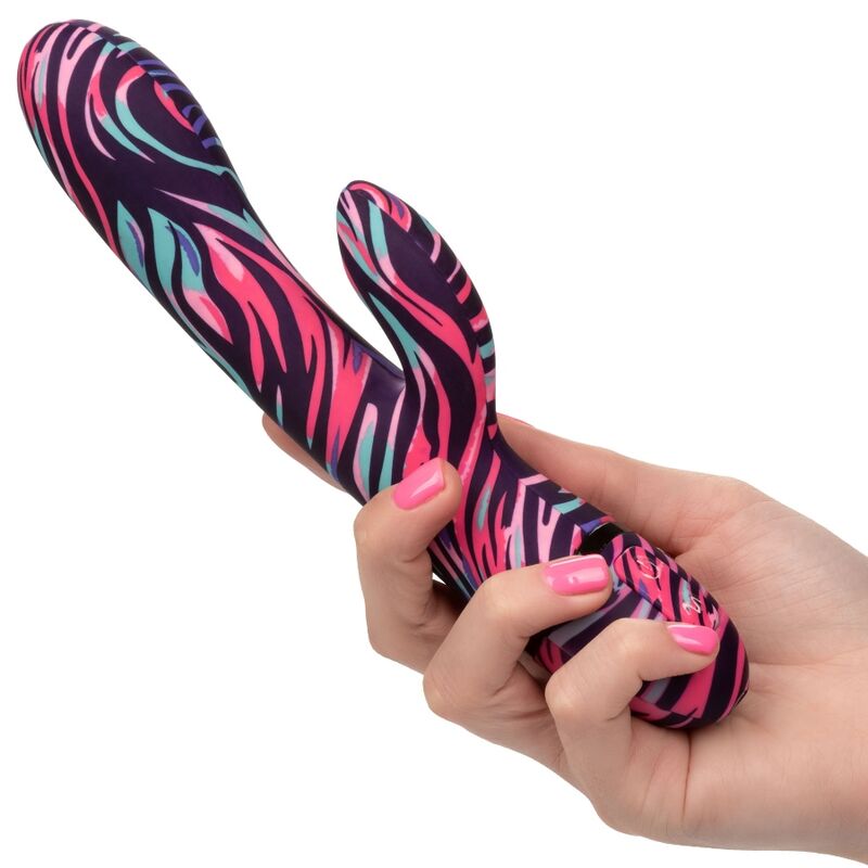 Calexotics Ménage Un Moi Dual Wand Vibratore Rabbit Premium - immagine 5