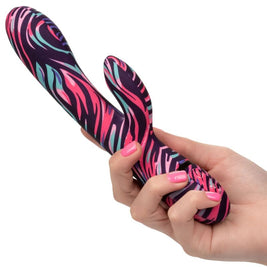 Calexotics Ménage Un Moi Dual Wand Vibratore Rabbit Premium - immagine 5