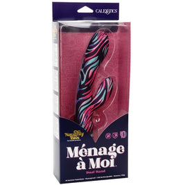 Calexotics Ménage Un Moi Dual Wand Vibratore Rabbit Premium - immagine 9