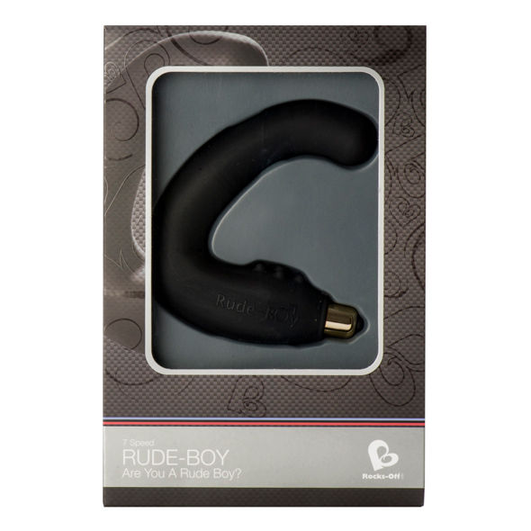 Rocks-Off - Massaggiatore Punto G Maschio Rude-Boy 7 V Nero