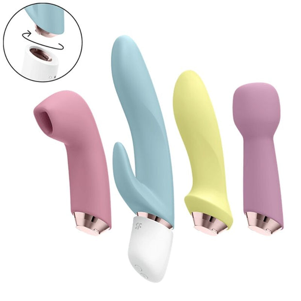 Satisfyer - Meraviglioso Set Di Quattro Vibratori E Air Pulse