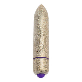 Rocks-Off RO-80mm Mini Vibratore Premium Oro Compatto 7V