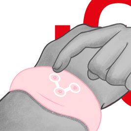 Watchme - Orologio Con Tecnologia Wireless Rosa Chiaro