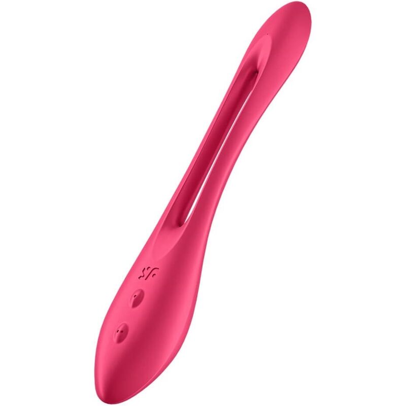 Satisfyer Elastic Joy Rosso - Stimolatore Premium in Silicone