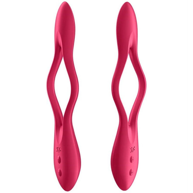 Satisfyer Elastic Joy Rosso - Stimolatore Premium in Silicone - immagine 2