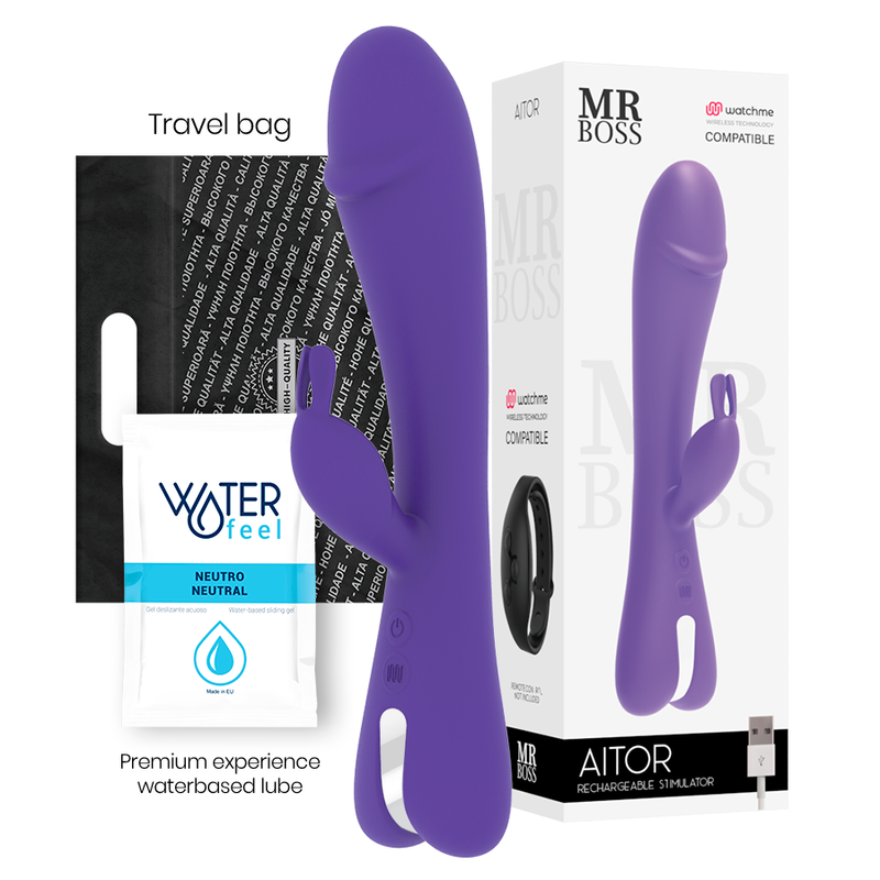 Mr. Boss Aitor Rabbit con Telecomando Premium | Vibratore - immagine 2