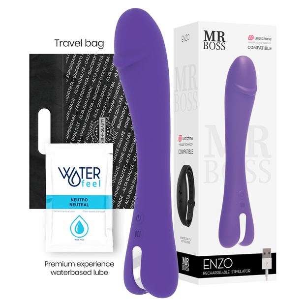 Mr. Boss Enzo Vibratore Premium con Telecomando Wireless - immagine 2