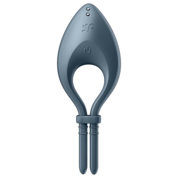 Satisfyer - Bullseye Ring Vibratore App Grigio
