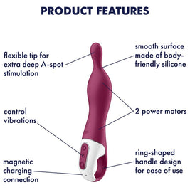 Satisfyer - Incredibile Vibratore Aspot 1 Berry