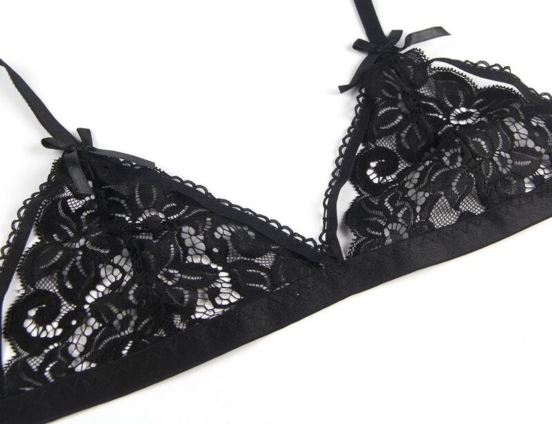 Set Subblime - Tres Piezas Sujetador + Liguero + Tanga L/Xl