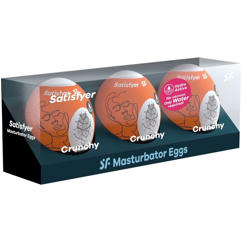 Satisfyer - 3 Uova Masturbatori Croccanti