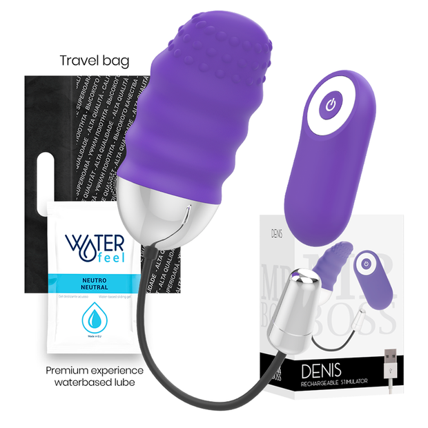 Mr. Boss Denis Egg Vibratore Telecomandato Premium Wireless